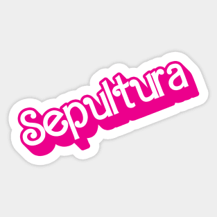 Sepultura x Barbie Sticker